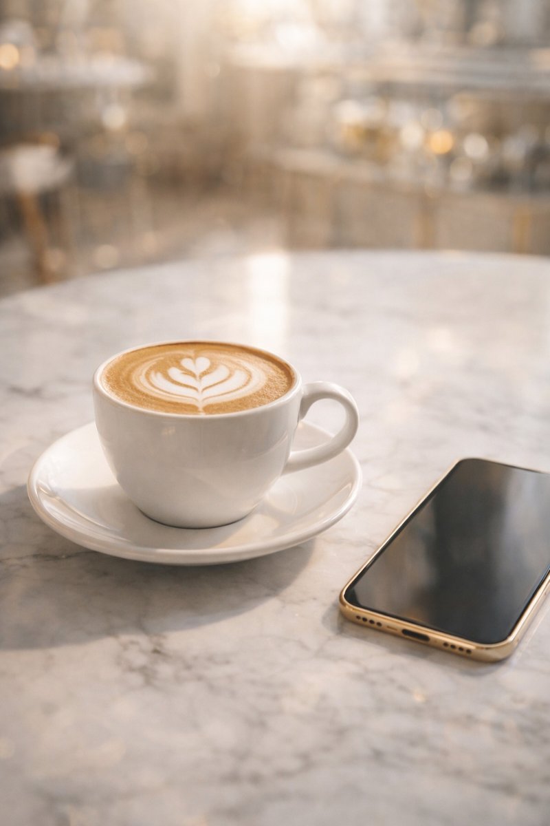 Be U Balance — napi rituálé: latte és csendes pillanat