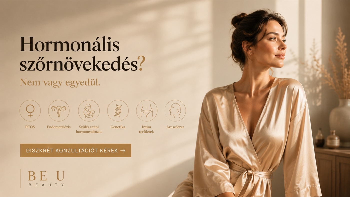 Hormonális szőrnövekedés? Nem vagy egyedül — PCOS, endometriózis, szülés utáni hormonváltozás, genetika, intim területek, arcszőrzet
